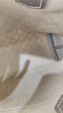Gucci GG Supreme Web Sherry Line Beige Tote Bag - 3809