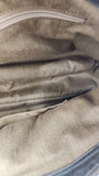 Salvatore Ferragamo Gancini Silver Leather Shoulder Bag - 3808