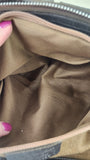 Salvatore Ferragamo Gancini Silver Leather Shoulder Bag - 3808