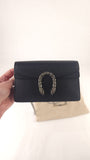 Gucci Black Leather Dionysus Mini Shoulder Bag - R0009