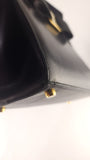 Salvatore Ferragamo Black Leather Vala 2way Handbag - 3913
