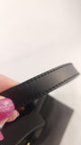 Salvatore Ferragamo Black Leather Vala 2way Handbag - 3913
