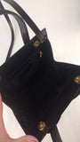 Salvatore Ferragamo Black Leather Vala 2way Handbag - 3913