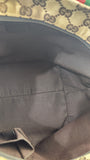 Gucci Beige Canvas Sherry Line Handbag - 3810