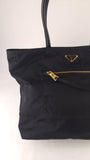 Prada Black Nylon Tote Bag - 3933
