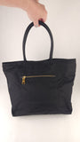 Prada Black Nylon Tote Bag - 3933