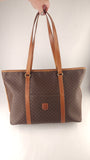 Celine Brown Macadam Large Tote Bag - R0249