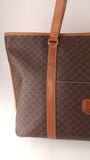 Celine Brown Macadam Large Tote Bag - R0249