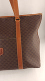 Celine Brown Macadam Large Tote Bag - R0249
