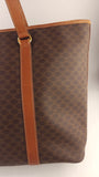 Celine Brown Macadam Large Tote Bag - R0249