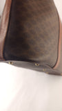 Celine Brown Macadam Large Tote Bag - R0249