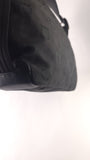 Salvatore Ferragamo Black Gancini Canvas Shoulder Bag - 3931