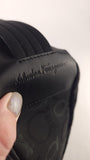 Salvatore Ferragamo Black Gancini Canvas Shoulder Bag - 3931