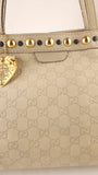 Gucci Beige Leather GG Tote Bag - R0251