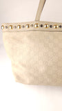 Gucci Beige Leather GG Tote Bag - R0251