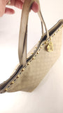 Gucci Beige Leather GG Tote Bag - R0251