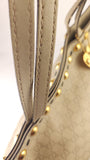 Gucci Beige Leather GG Tote Bag - R0251