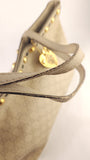 Gucci Beige Leather GG Tote Bag - R0251