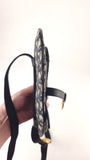 Christian Dior Navy Trotter Print Saddle Belt Bag - R0303