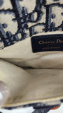 Christian Dior Navy Trotter Print Saddle Belt Bag - R0303