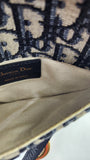 Christian Dior Navy Trotter Print Saddle Belt Bag - R0303