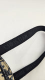 Christian Dior Navy Trotter Print Saddle Belt Bag - R0303
