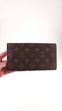 Louis Vuitton Monogram Pochette Porte Monnaie Credit Long Wallet - 3919