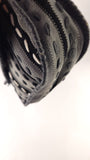 Missoni Black/Grey Suede Shoulder Bag - R0290