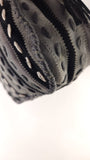 Missoni Black/Grey Suede Shoulder Bag - R0290