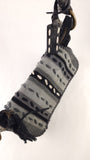 Missoni Black/Grey Suede Shoulder Bag - R0290