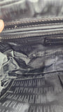 Missoni Black/Grey Suede Shoulder Bag - R0290