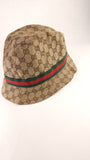 Gucci GG Canvas & Sherry Line Bucket Hat - R0337