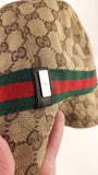 Gucci GG Canvas & Sherry Line Bucket Hat - R0337