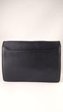 Versace Black Leather Sunburst Medusa Clutch Bag - 3925