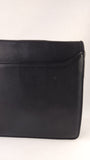 Versace Black Leather Sunburst Medusa Clutch Bag - 3925
