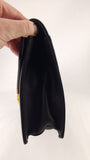 Versace Black Leather Sunburst Medusa Clutch Bag - 3925