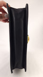 Versace Black Leather Sunburst Medusa Clutch Bag - 3925