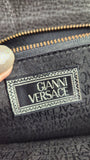 Versace Black Leather Sunburst Medusa Clutch Bag - 3925