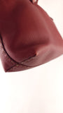 Fendi Selleria Red Leather Tote - G0715