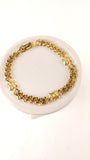 Celine Gold Tone Macadam Chain Bracelet - G0549