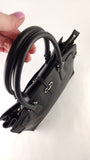 Salvatore Ferragamo Black Leather Hand Bag - G0591
