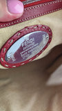 Fendi Selleria Red Leather Tote - G0715
