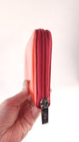 Chanel Red Patent Leather Zippy Wallet - R0328