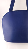 Celine Blue Leather Rounded Shoulder Bag - G0578