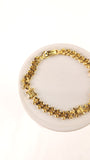 Celine Gold Tone Macadam Chain Bracelet - G0549
