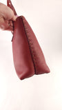 Fendi Selleria Red Leather Tote - G0715