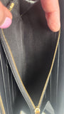 Celine Gold Metallic Long Wallet - G0249
