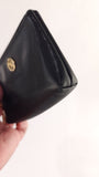 Chanel Black Textured Leather Key Cles Pouch - G0391