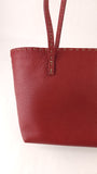 Fendi Selleria Red Leather Tote - G0715