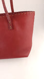 Fendi Selleria Red Leather Tote - G0715
